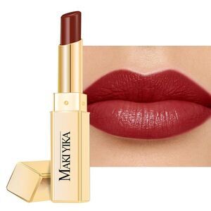 MA052 Dark MAKI YIKA Moisture Dark Red Lipstick For Women Hydrate Lip Balm